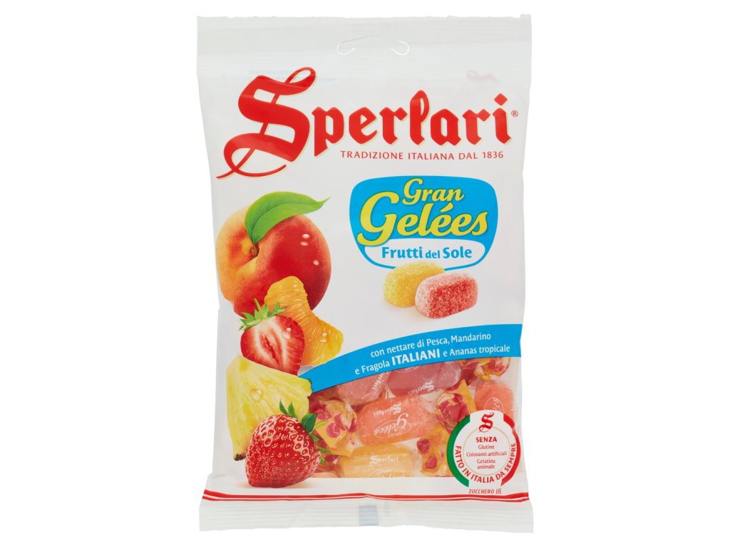 Sperlari želé cukríky ovocné 175g