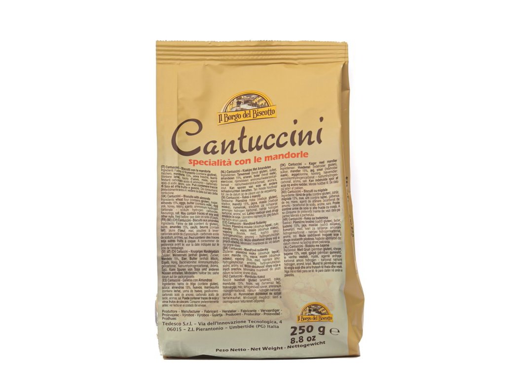 Borgo del biscotto cantuccini s mandľami 250g