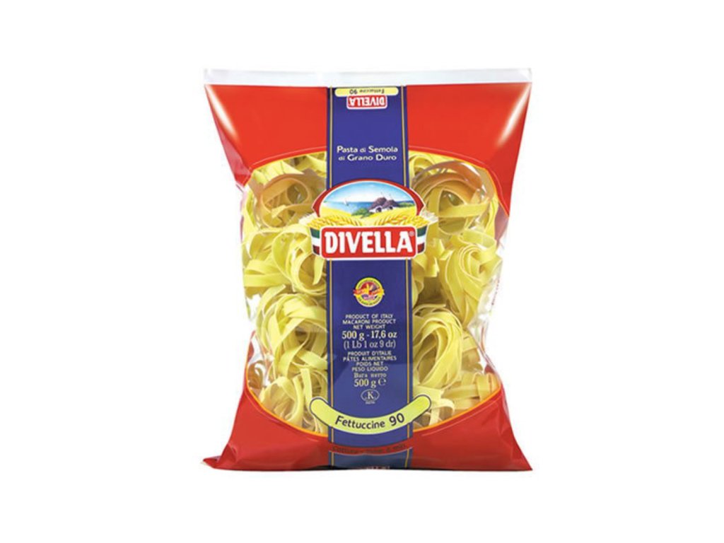 Divella Fettuccine °90 vaječné cestoviny 500g