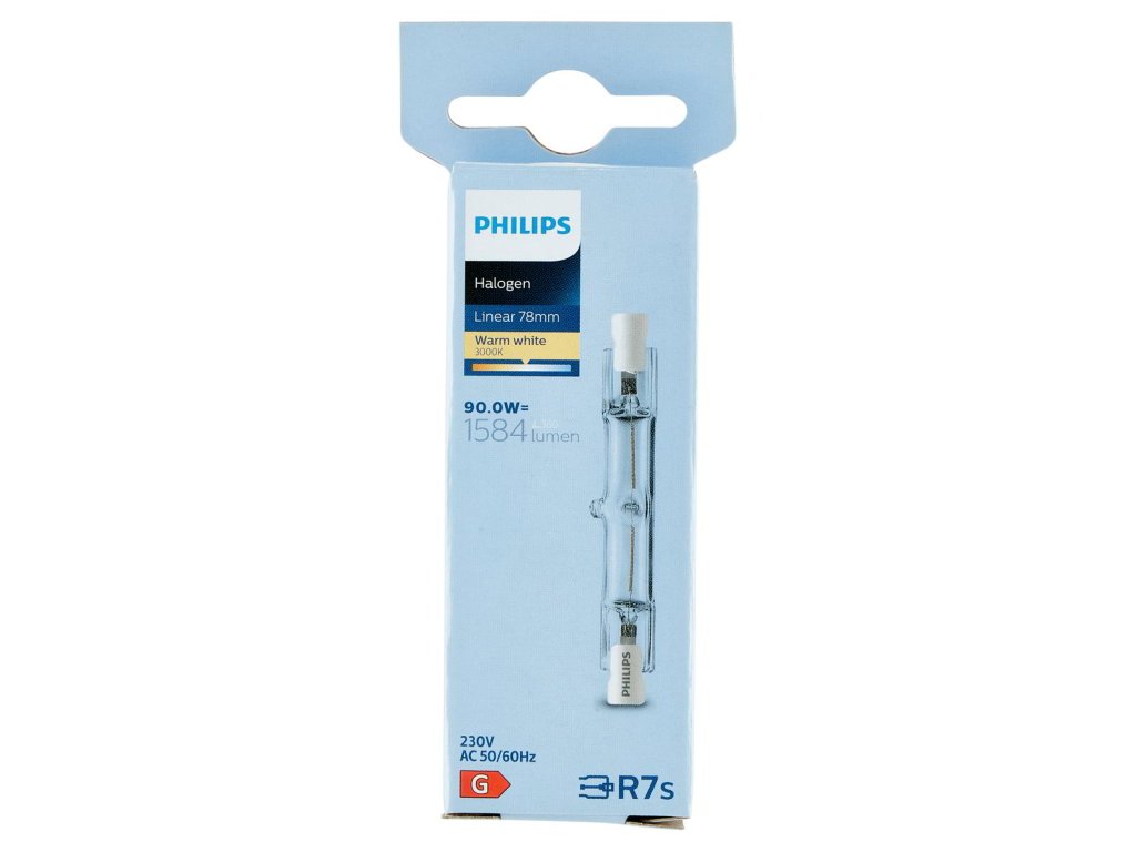 LAMPADINA LINEARE ALOGENA ECOHALO R7S 80/100