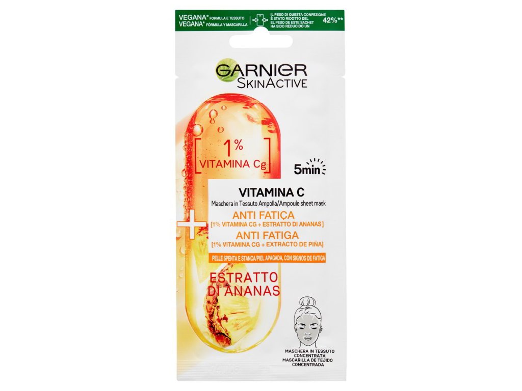 GARNIER MASCHERA AMPOLLA VITAMINA C GR.19