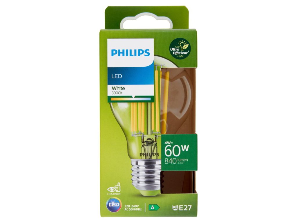 LAMPADINA A LED GOCCIA FILAMENTO 60W 3000K - CALDA