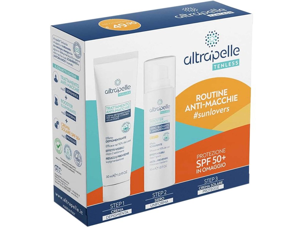 COFANETTO ROUTINE ANTI-MACCHIE CON SOLARE