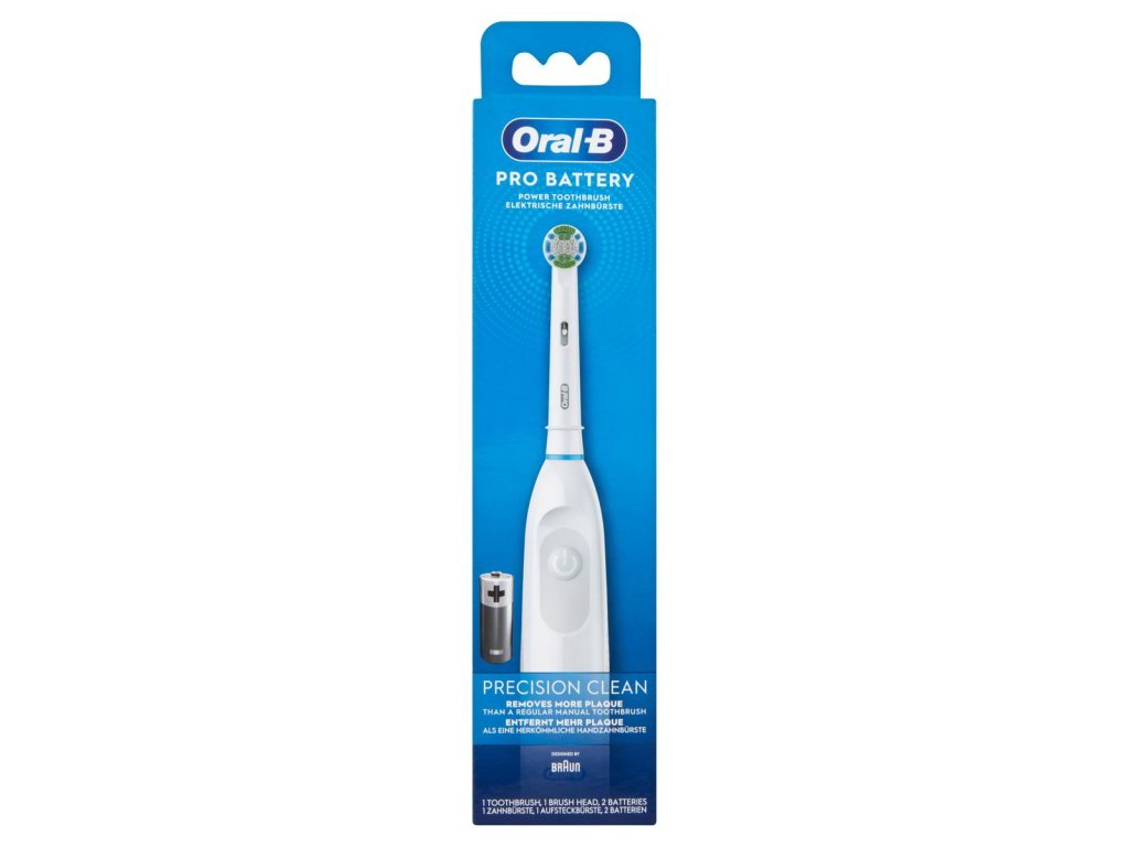 SPAZZOLINO BATTERIA PRECISION CLEAN WHITE