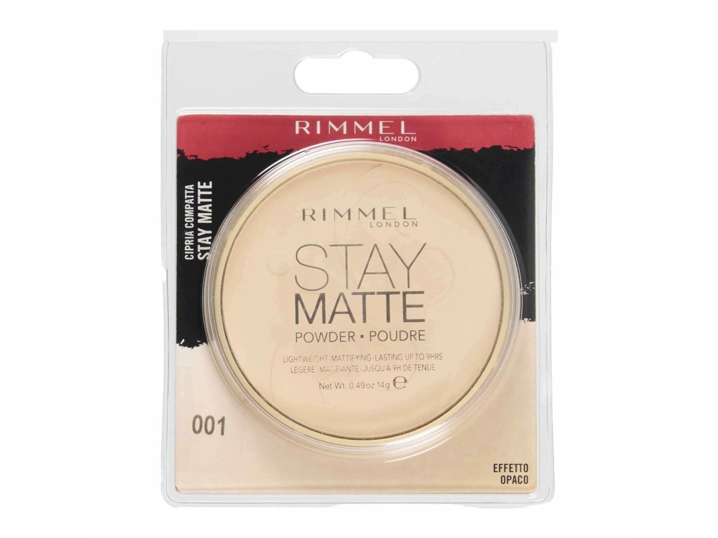 RIMMEL CIPRIA STAY MATTE 001 TRANSPARENT