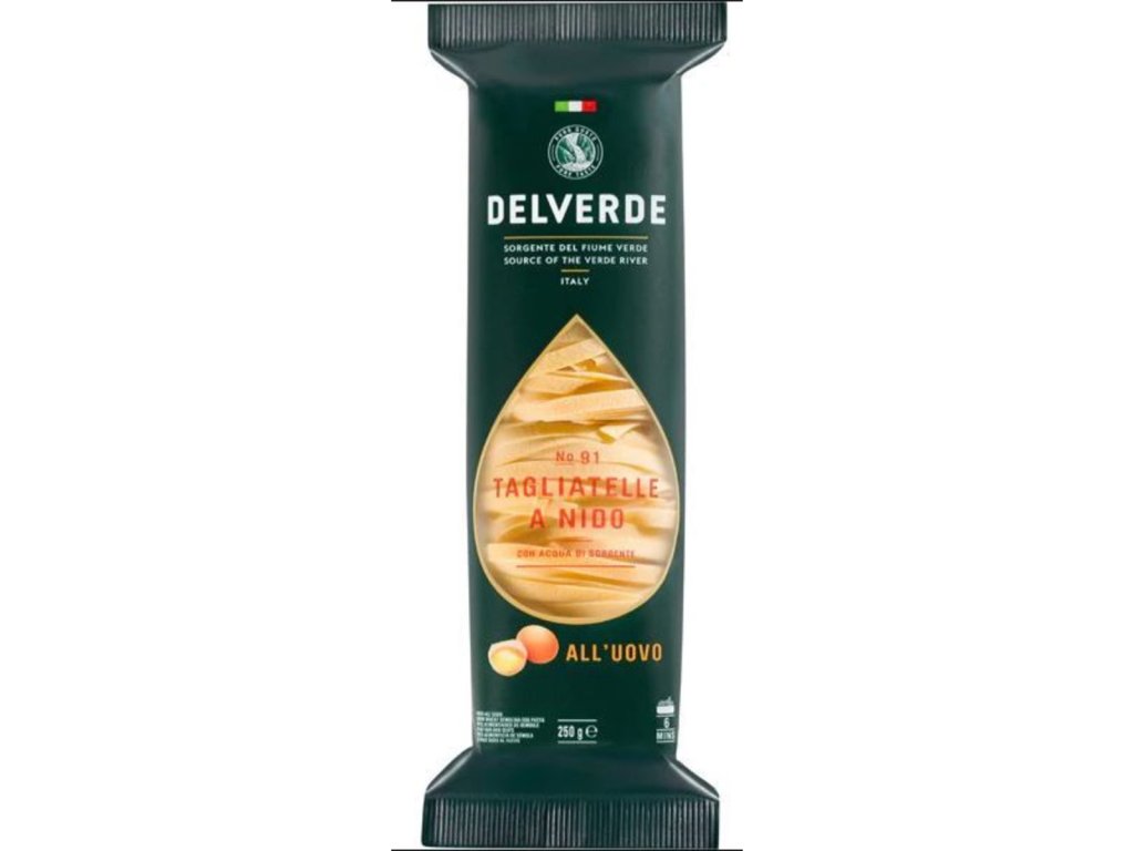 Delverde Tagliatelle Vaječné A Hnízdo - 250g