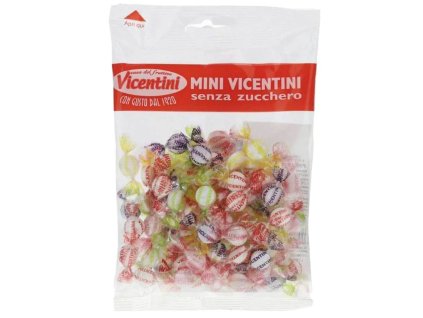 Vicentini Mini Cukříky Z Míchaného Ovoce Bez Cukru - 90g