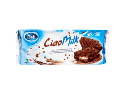 Midi čokoládové koláčiky s mliečnym krémom 350g