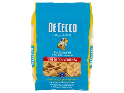 De Cecco Farfalle °93 cestoviny 1kg