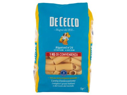 De Cecco Rigatoni cestoviny č.24 - 1kg