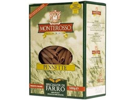 Monterosso Pennette špaldové cestoviny 500g