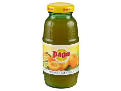Pago marhuľový džús v skle 200ml