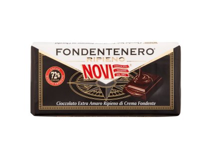 Novi Tyčinka Černá Plněná Fondánem - 105g