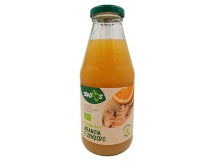 Bio E Buono šťava pomaranč a zázvor 500ml BIO