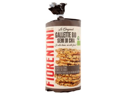 Fiorentini bio ryžové chlebíky so semienkami chia 120g