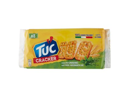 TUC CRACKER ROSMARINO ED ERBE AROMATICHE  31,25 X 8 PZ.gr
