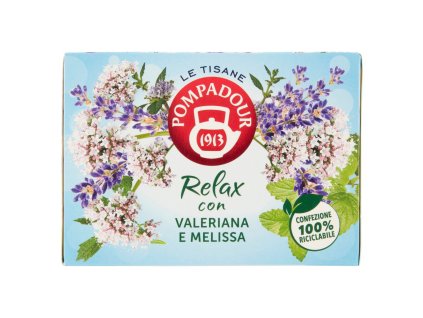 Bylinný čaj Pompadour relaxační 15 ks