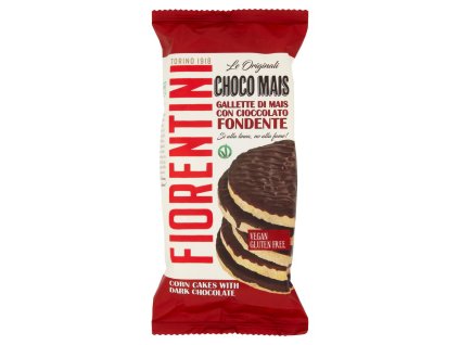 Fiorentini kukuričné chlebíky s polevou z horkej čokolády 130g