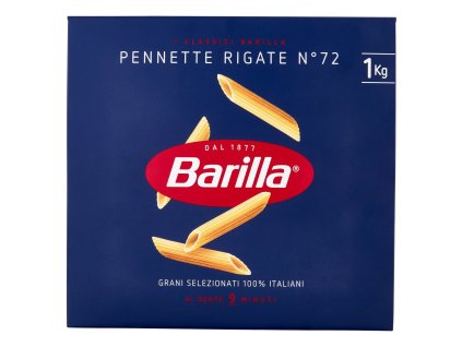 Barilla Pennette Rigate °72 těstoviny 1 kg