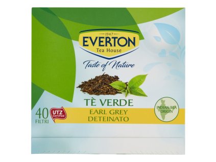 Everton Zelený Čaj Earl Grey Bez Kofeinu - 40