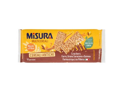 Misura viaczrnné krekry s prastarými obilninami 348g