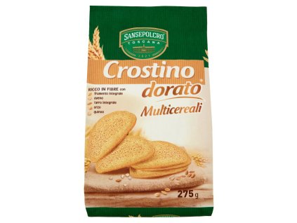 Delverde chrumkavé talianske mini toasty zo zmesi obilnín 275g