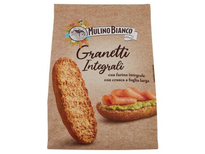 Mulino Bianco celozrnné chrumkavé plátky chleba 280g