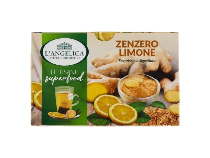 Bylinný čaj L'angelica se zázvorem a citronem 20 ks