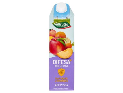Valfrutta Broskvová/Akáciová Obranná Šťáva - 1l