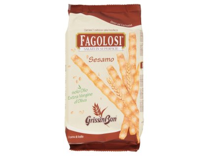 Grissin Bon talianske chrumkavé grissini so sezamom 250g
