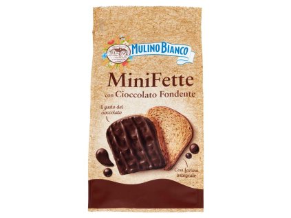 Mulino bianco celozrnné mini sucháre s horkou čokoládou 110g