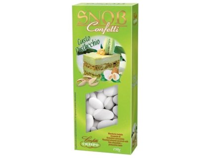 Crispo mandle v čokoládě s pistáciemi 150 g