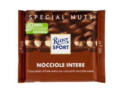 Čokoláda Ritter s celými oříšky 100 g