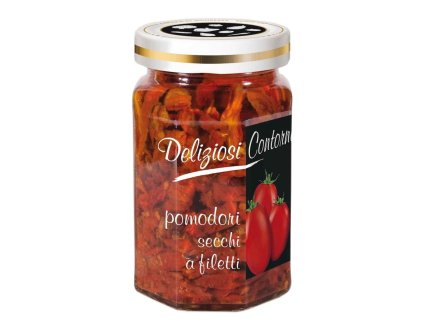 Deliziosi contorni krájané sušené rajčiny 290 g