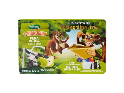 Valfrutta hruškový džús s dužinou 8x100ml