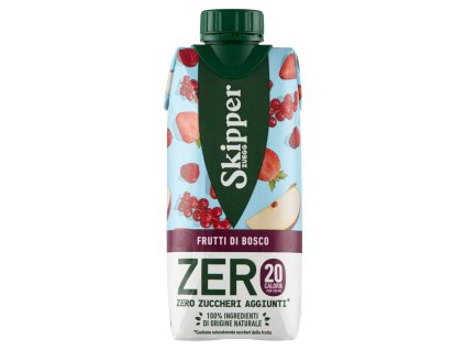 Skipper Nulový Džús Z Lesného Ovocia V Tehličkách - 330ml