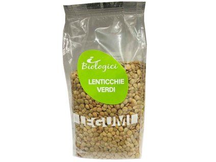 Zelená čočka Biologici 500 g