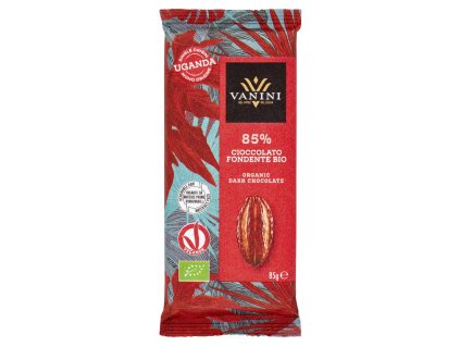 Vanini čokoláda tmavá 85% 85g