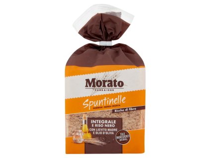 Morato Spuntinelle celozrnný sendivčový chlieb s čiernou ryžou 400g