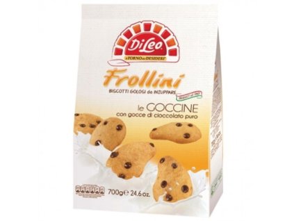 Dileo frollini slzy s kúskami čokolády 700g