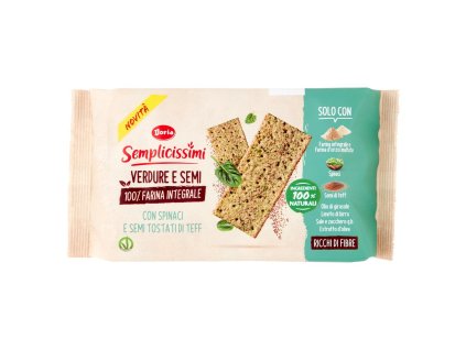 Doria Krekry Špenát/Pražené Teffové Semienka  - 280gr