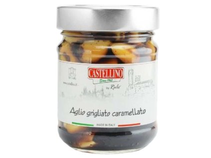 Castellino karamelizovaný cesnak s balzamikový olej 212 g