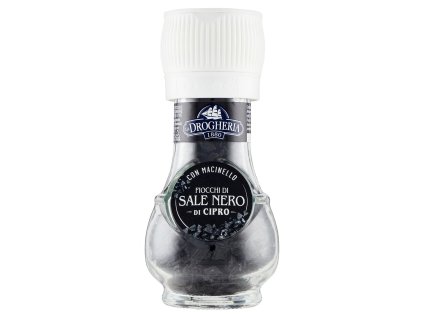 La Drogheria čierna soľ z Cypru s mlynčekom 50g