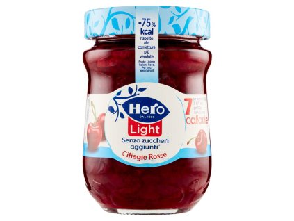 Hero Lehky Třešňový Džem - 280g