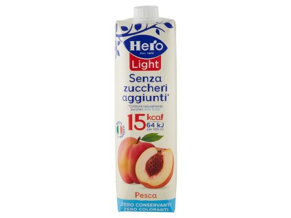 Hero Light Broskvový Hero Light Džus - 1l