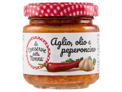 Conserve Della Nonna Cesnak, Olej A Chilli Omáčka - 95gr