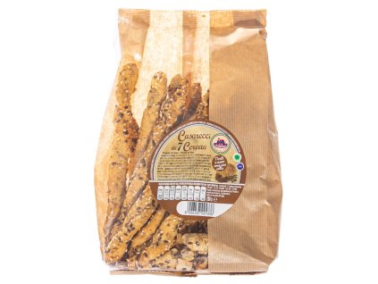 Merlini chrumkavé talianske grissini zo 7 obilnín 200g