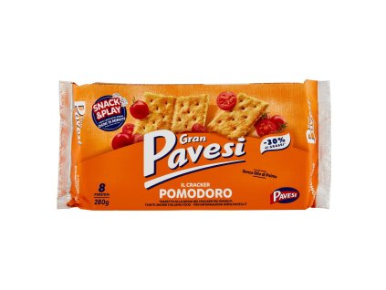Pavesi chrumkavé krekry s paradajkovou príchuťou 35g-8ks