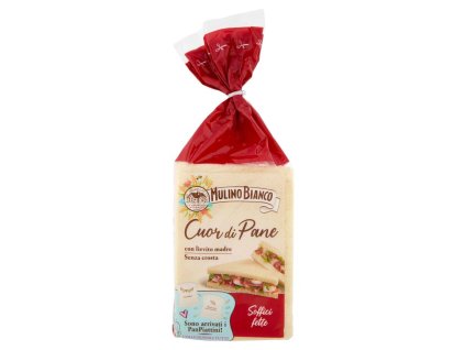Mulino Bianco Chléb Bez Kôrky Srdce - 325g