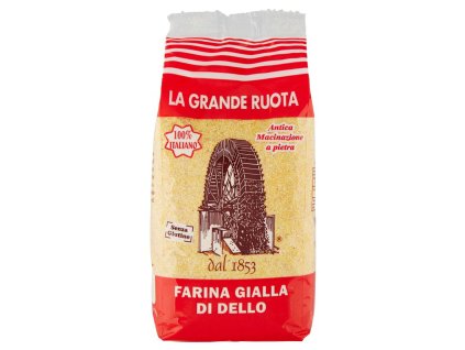 La Grande Ruota Celozrnná Kukuřičná Múka Mletá Na Kámen - 1kg